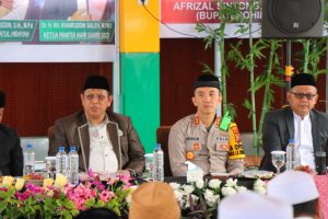 Kapolres Rohil Hadiri Upacara Memperingati Hari Santri Nasional Tahun 2023