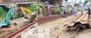 DPC SPRI Taput Himbau Pekerja dan Alat Berat Pada Proyek Pengendalian Dasar Sungai Sigeaon Ikuti Prosedur