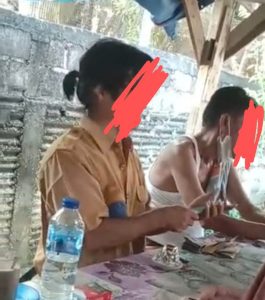 Diduga Warung Milik Warga Dusun Mekar Tani Dijadikan Tempat Bermain Judi