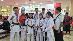 Joel Manalu Raih Juara 1 kata Perorangan Kejuaraan Karate Tradisional Antar Klub Se-Kepulauan Riau 2023