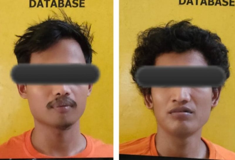 Saat Beraksi 2 Ninja Sawit Ditangkap polisi