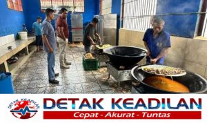 Monitoring Kegiatan Dapur oleh Petugas Lapas Sibolga