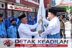Kafilah Siak Di Lepas Wabup Husni Merza, Ikut 9 Cabang Lomba MTQ Riau.
