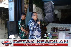 Wabup Nisel Bersama Danlanal Nias Melayat Di Rumah Duka Casis Bintata TNI-AL Almarhum Iwan Sutrisman Telaumbanua
