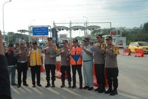 Kapolres Kampar terima Kunjungan Kapolda dipos Pam XIII Koto Kampar, Ini Arahan nya
