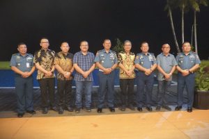 Bupati Nisel Hilarius Duha Sambut Kunker Danpuspom TNI AL