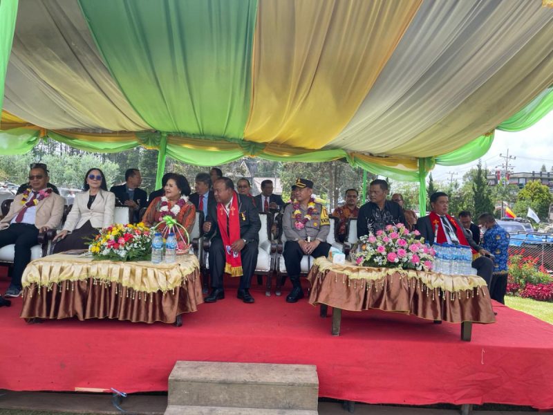 Kapolres Tanah Karo Hadiri Perayaan Paskah Pantekosta GPDI Karo Tahun 2024
