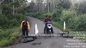 Jalan Hiang Pungut Kembali Amblas Aktifitas Masyarakat Terganggu Berharap Adanya Perbaikan Dari Pemerintah