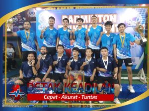 PB CAMAR Tapanuli Tengah Raih Tiga Piala Sekaligus dalam Turnamen Badminton HTT CUP I Sibolga