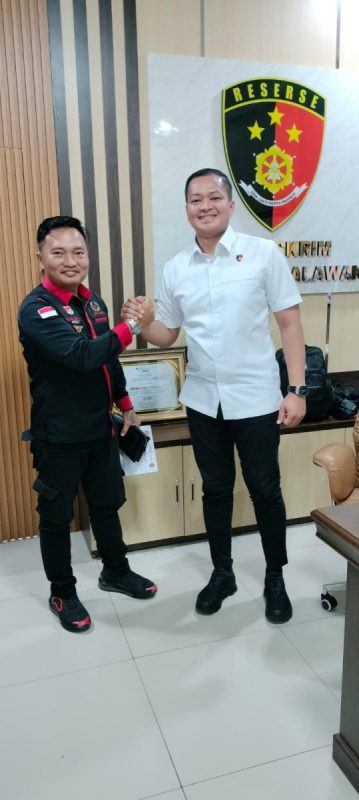 Kasat Reskrim Polres Pelalawan Respon Cepat Terkait Terkait Laporan Team Libas Bersama Media Atas Dugaan Judi Gerper Milik Mandiri Swalayan Pangkalan Kerinci.