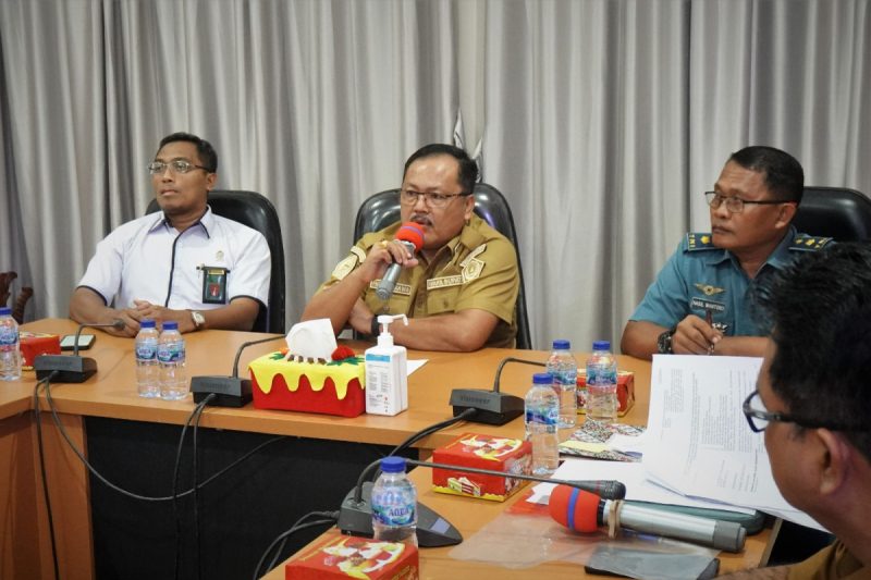 Wabup Nisel Firman Giawa Pimpin Rapat Persiapan Pelaksanaan Nias Pro Tahun 2024 