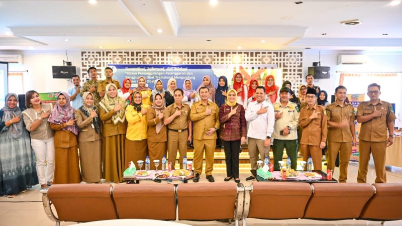 Cegah Bahaya Obat Illegal di Rohil, BPOM Lakukan Komunikasi ke Pelaku Usaha Obat Tradisional