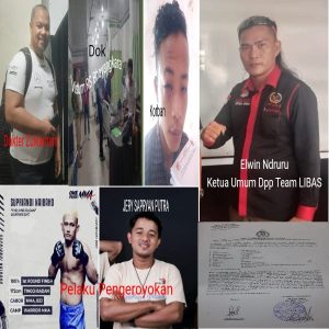 Ketua Umum Dpp Team LIBAS Minta Polisi Penjarakan Dokter Zulkarnain Salahuddin Allyyubi Lubis Selaku Dalang Atas Peristiwa Pengeroyokan Terhadap Utema Zega Yang Dilakukan Oleh Jery Sapryan Putra Bersama Rombongannya.