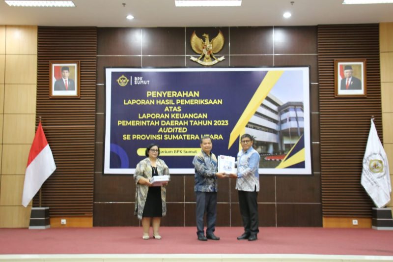 Pemkab Tapanuli Utara Terima WTP Ke- 10 Dari BPK R.I