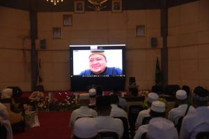 Bupati Dolly Pasaribu Beri Semangat Melalui Zoom Meeting, Dukungan dan Doa Ke 220 CJH Tapsel