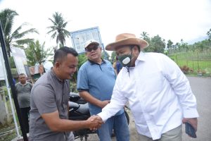 Di Ajang Lomba Desa dan Kelurahan, Bupati Tapsel Memotivasi Aparat Desa Sorimanaon Untuk Lakukan Yang Terbaik