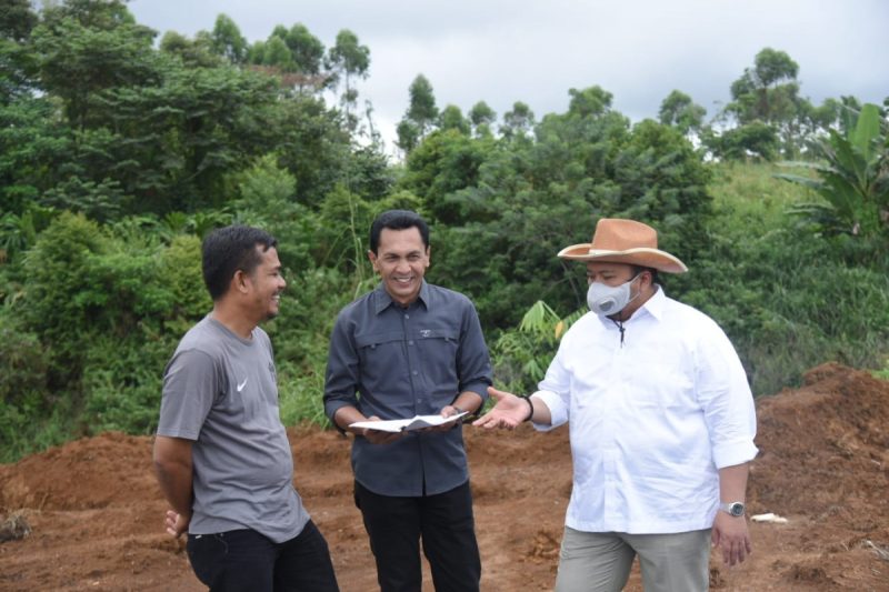Jelang MTQ Tingkat Provsu, Bupati Tapsel Tinjau Kesiapan Pembangunan Gedung Astaka dan Infrastruktur Penunjang
