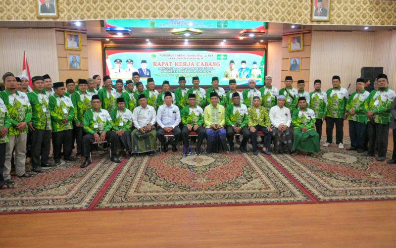 Sekda Rohil Buka Secara Resmi Rakerda PCNU Rohil Tahun 2024