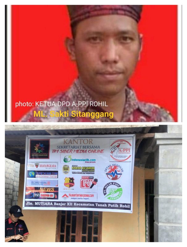 DPD A-PPI Kabupaten Rokan Hilir Mendata Ulang Perusahaan Media Yang Gabung ke Wadah Pers A-PPI
