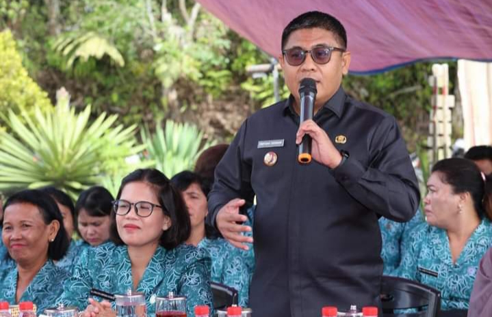 Pejabat Bupati Taput Pantau Intervensi Serentak Pencegahan Statistik