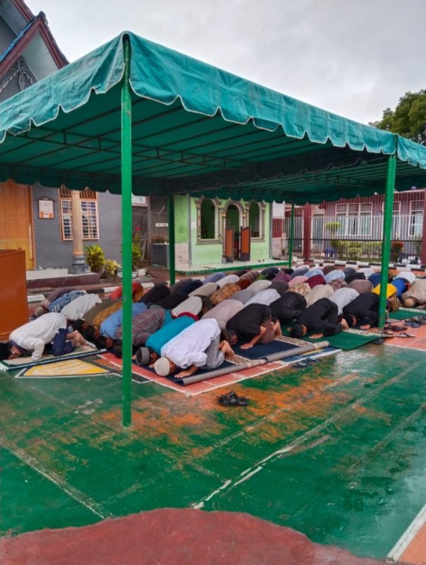 Petugas Dan Warga Binaan Rutan Tarutung Laksanakan Shalat Idul Adha Dengan Penuh Khidmat