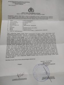 Kesaksian Warga Bantah Laporan Chandris Sitanggang Saat Diperiksa Polres Samosir