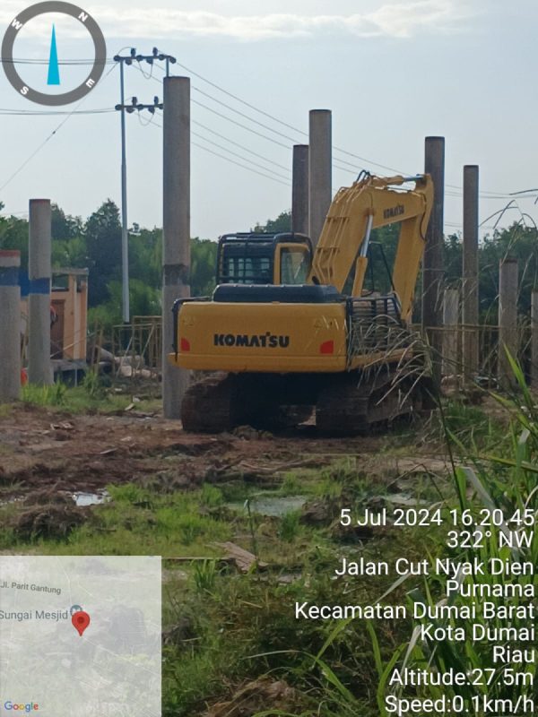 Diduga Syarat Kepentingan,ARF Selaku Pengawas Proyek Rp.25 Milyar Sebut Ada Oknum Media di Libatkan Ke Proyek Jembatan Dumai Lubuk Gaung Kota Dumai