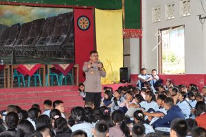 Wakapolres Nisel Sosialisasi Bahaya Narkoba 