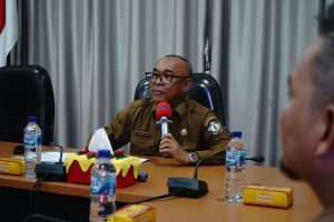 Sekda Nisel Ikhtiar Duha Pimpin Rapat Lintas Sektor
