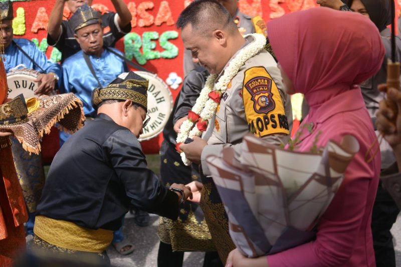 Luar Biasa Dan Mengharumkan Jajaran Polres Dalam Acara Pisah Sambut Kapolres Rohil