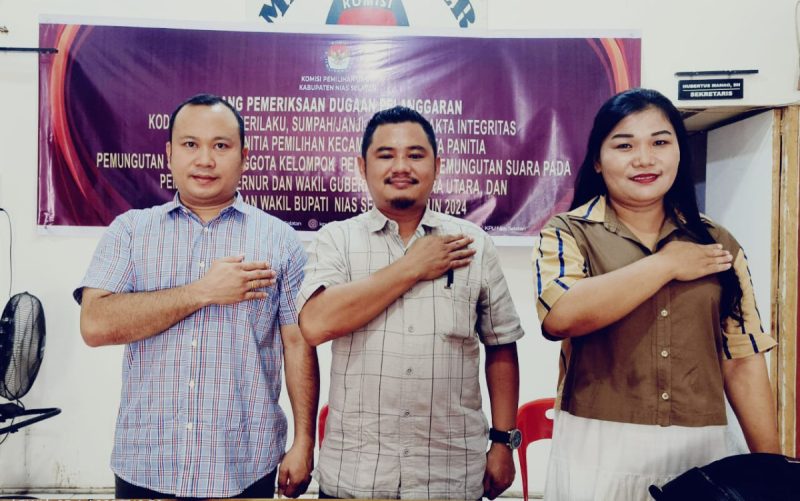 KPU Nisel Tanggapi Aksi Demonstrasi Peluru