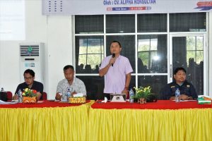 Abdiel Sonasa Amazihono Membuka Kegiatan Penyusunan Jasa Konsultasi Review Rispam Kabupaten Nias Selatan