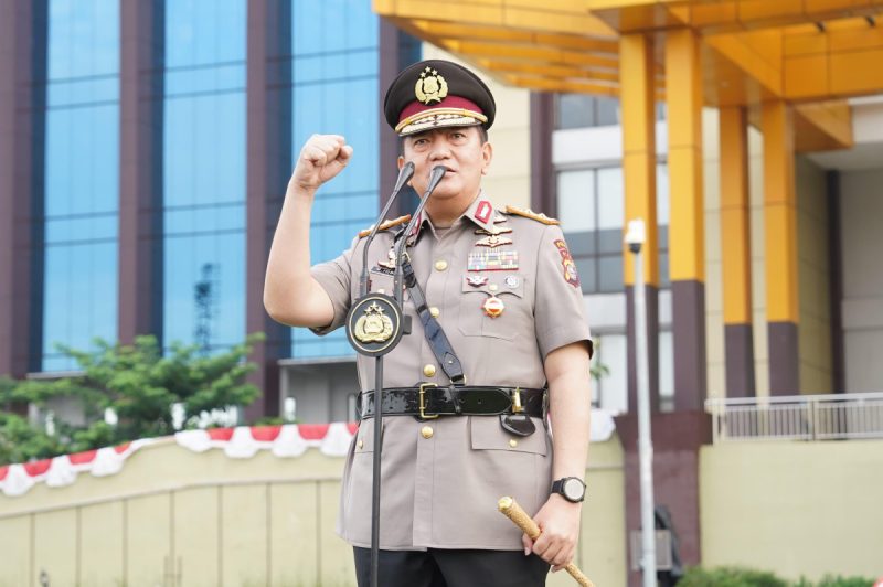 Kapolda Riau Pimpin Upacara Peringatan Hari Juang Polri Tahun 2024