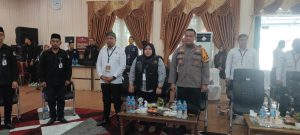 Polres Rohil Kerahkan 98 Personil PAM Pendafataran Cabup dan Cawabup Rohil H Bistamam-Jhony Charles