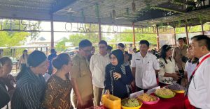 Bupati Nisel Tinjau Giat Pelatihan Bagi Pelaku UKM