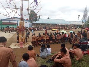 Peringatan HUT Pramuka yang ke-63 di SMA PGRI 20 Siborongborong Berlangsung Meriah