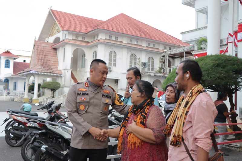 Cooling System Kapolres Rohil Himbau Pihak Tarima Cs dan Hulman Tampubolon Untuk Menahan Diri