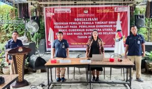 Jelang Pilkada, KPU Nisel Gelar Sosialisasi Pendidikan Pemilih Pemula