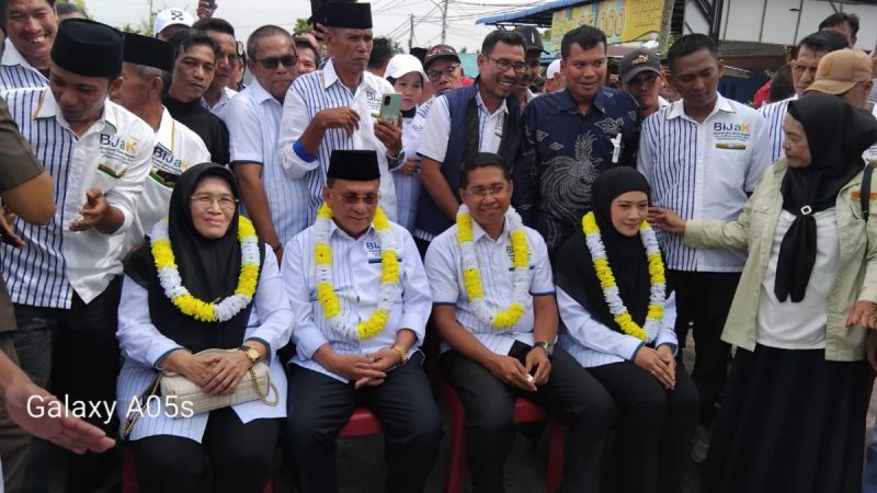 Kampanye Dialogis di Bangan Punak Paslon ‘Bijak,’ Dibanjiri Dukungan Baru