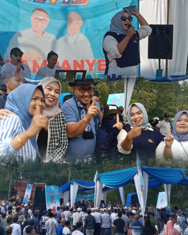 Kampanye Al-Azhar di Desa Pelayang Raya Membludak, Tokoh Wanita Primadona Afriani: Walaupun saya Seringkali di Intervensi Saya Tidak Takut