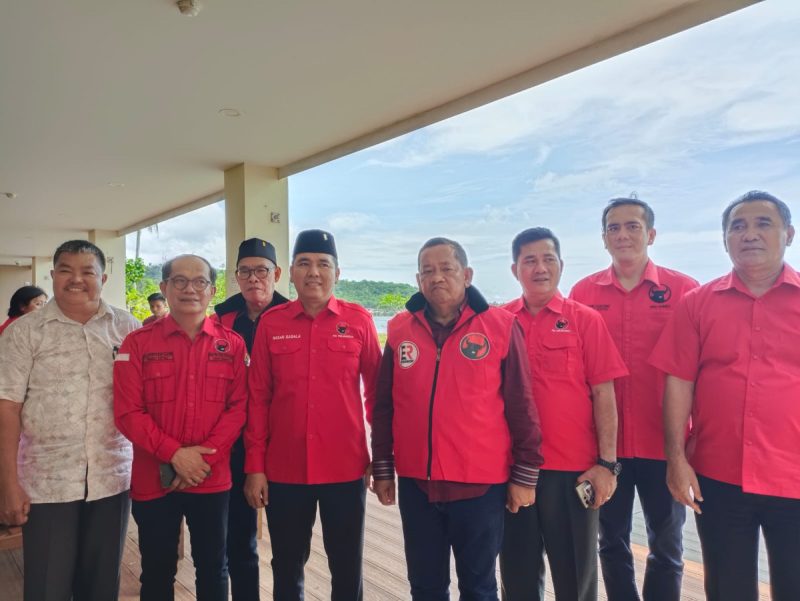 Cawagub Bersama Ketua DPD PDI Perjuangan Sumut Kunker di Nias Selatan
