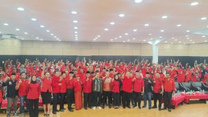Menyala ! PDIP Rohil Solid Satukan Suara Memenangkan Asset