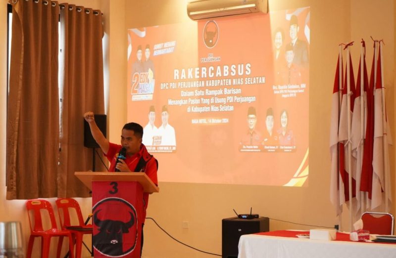 Rekomendasi Rakercabsus PDI Perjuangan Kabupaten Nias Selatan