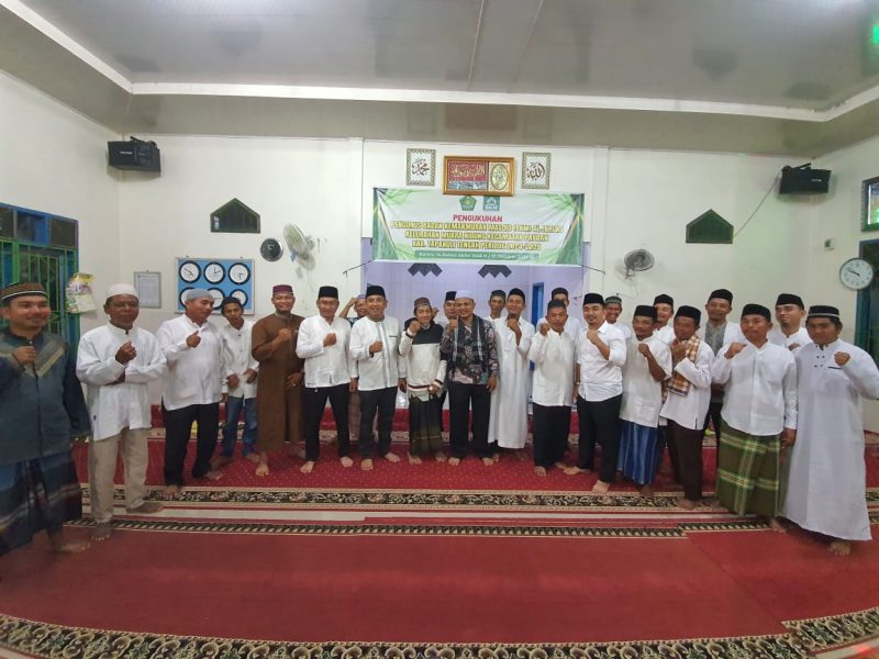 Pengukuhan Pengurus Badan Kemakmuran Masjid Al-IKHLAS Muara Nibung periode 2024-2029