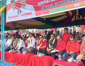 Mantan Menkumham RI dan Anggota DPR RI Hadiri Kampanye Akbar Paslon Nomor Urut 1 “SOKHI-YUSUF”