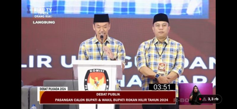 Afrizal Sintong: Kami Ingin Rohil Maju, Sejahtera, Mandiri dan Berkelanjutan