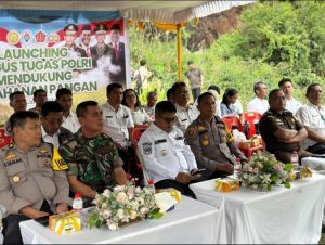 Polres Taput Dukung Program Asta Cita Presiden Salah Satunya Meningkatkan Ketahanan Pagan.