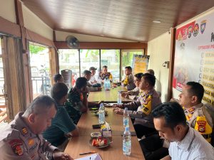 Polres Kampar, KPU, dan Bawaslu Bersinergi Jaga Keamanan Masa Tenang Pilkada Kampar
