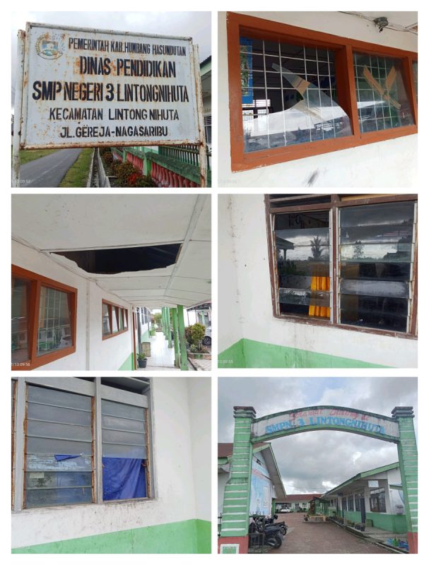 SMPN 3 Lintongnihuta Diduga Melakukan Penyalah Gunaan Anggaran Dana BOS Tidak Tepat Sasaran