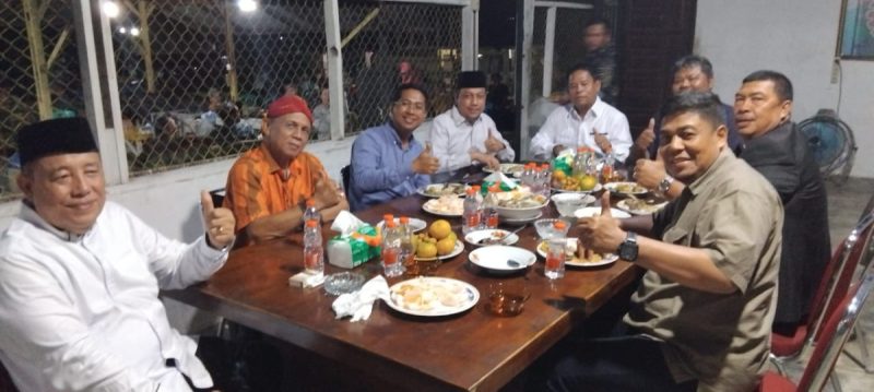 Makan Malam Syukuran Bersama Jhony Charles, Wujud Kebersamaan Menuju Rokan Hilir yang Lebih Baik